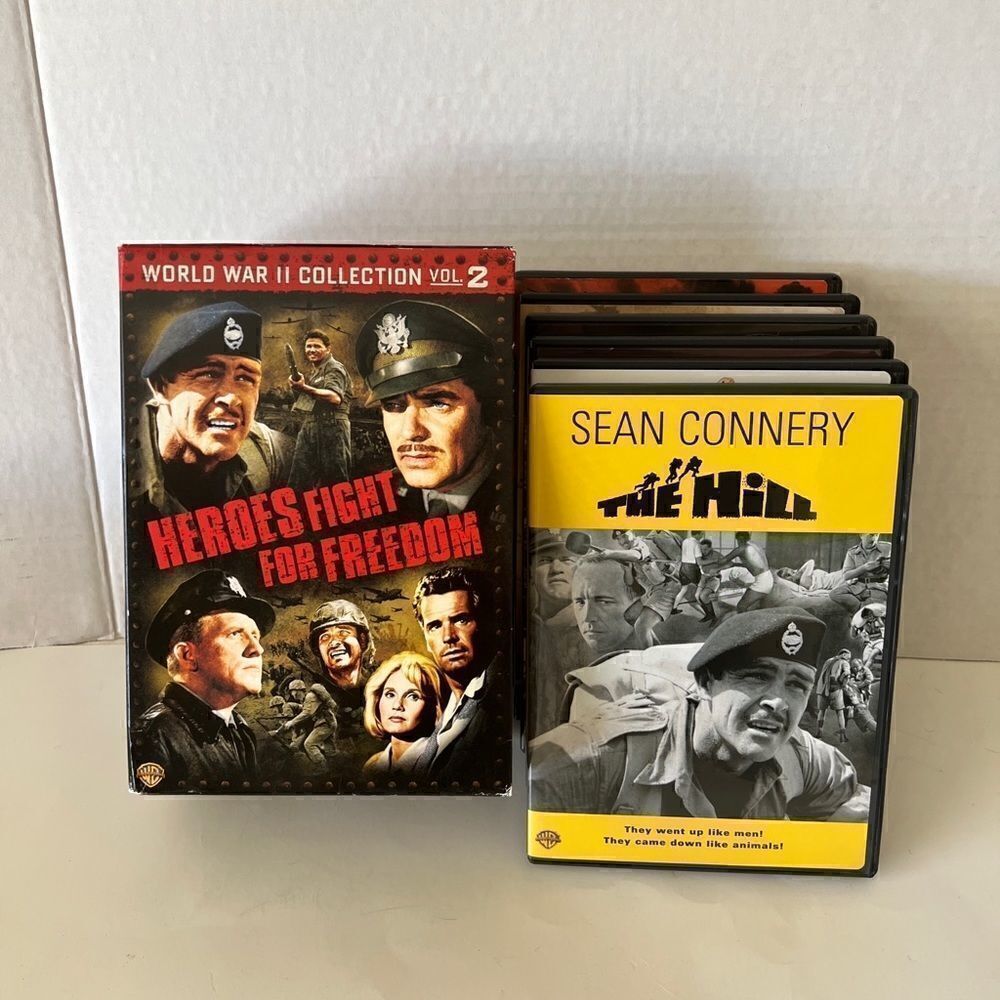 Heroes Fight For Freedom 6 Disc DVD Set